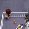 Miniature Railing Smooth Surface Parent-children Interaction Compact Mini Fence Railing Model for 1/12 Dollhouse