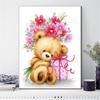 5D Diamond Painting New Arrivals Cartoon Bear Full Square/Round Embroidery Animal Flower Mosaic Home Decor Handmade Gift