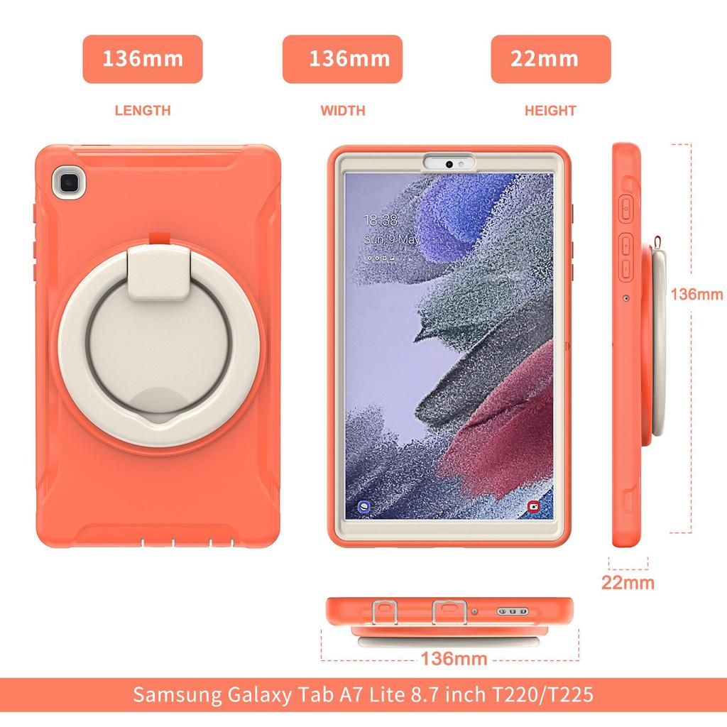 Obrotowy Uchwyt Etui na Tablet A7lite: Zewnętrzna ręczna obudowa do tabletu T225
