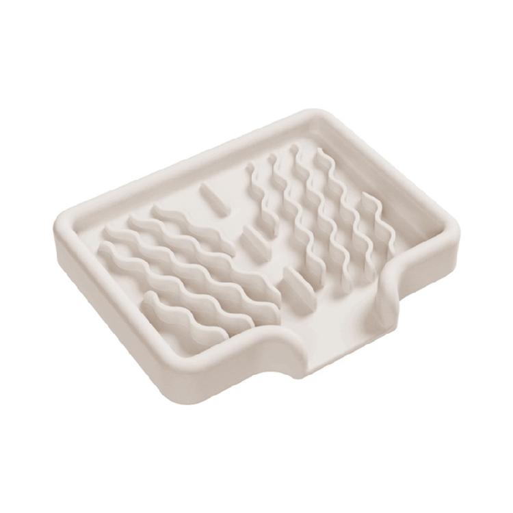 Lovely Soap Tray Holder Draining for Kitchen And Shower Easy Cleaning For Bathroom and Kitchen Accessories