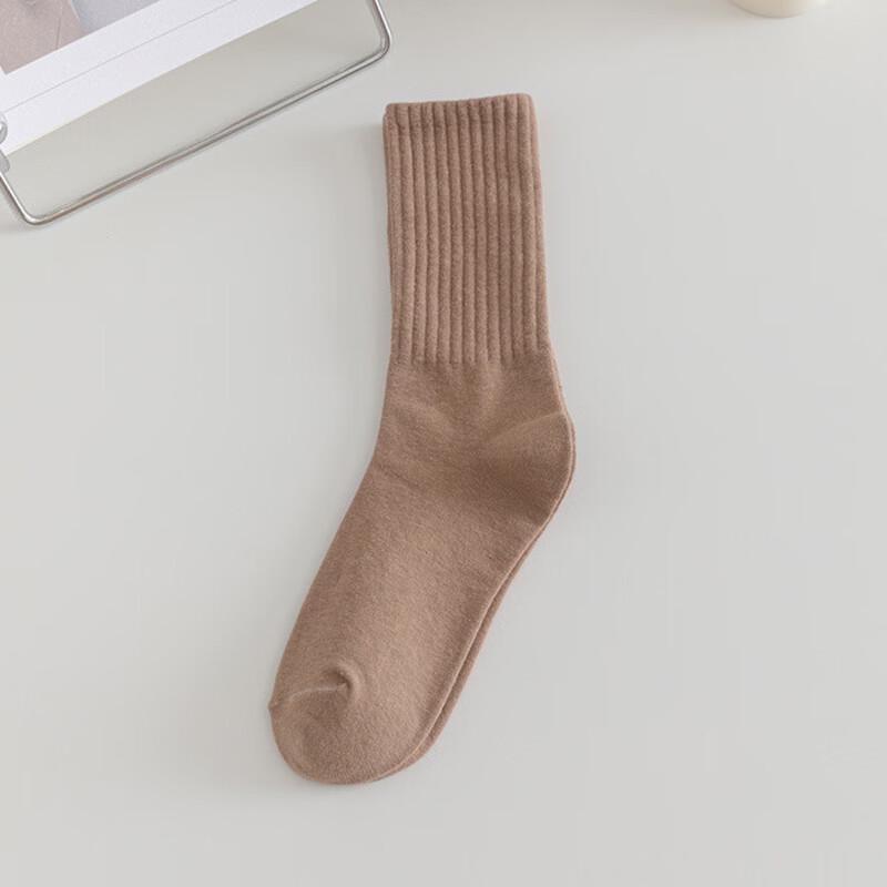Women s Striped Stacked Mid-Calf Socks