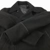 TK TAKEO KIKUCHI Wool Short Pea Coat Black Size L(USED)