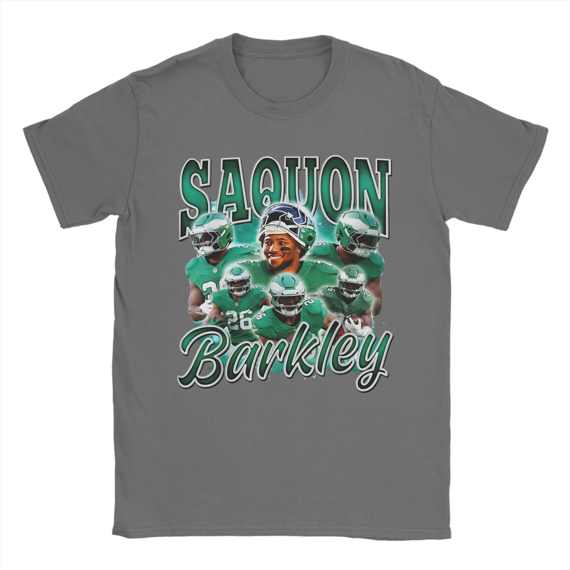 

Men s Saquon Barkley Fly The Reverse Hurdle T Shirt Rugby Eagle 100% Cotton Clothes Funny Round Collar Tee Shirt Printed T-Shirt 4XL