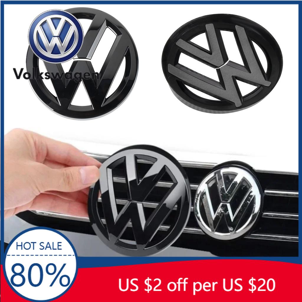 2026 Chaud Pour VOLKSWAGEN VW Emblème de Voiture Couvercle de Calandre Avant Autocollants Badge de Coffre Arrière pour Volkswagen VW Golf 4 MK4 5 MK5 6 M