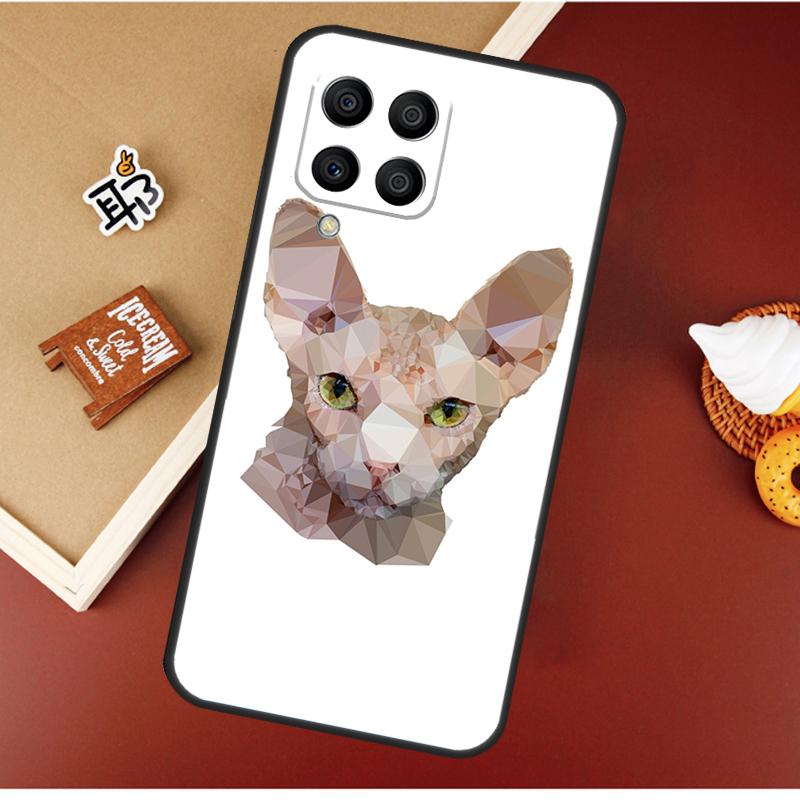 Sphinx Cat For Samsung Galaxy M12 M32 M52 M13 M33 M53 M11 M31 M51 M15 M55 M14 M34 M54 M30s M20 Case