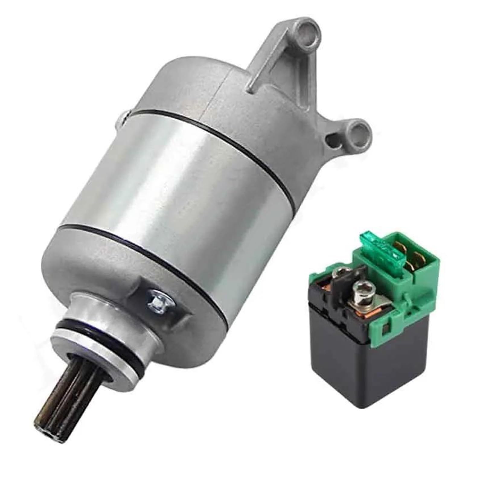 Starter Motor and Solenoid Relay for HONDA CRF250 CRF250X 2004- Honda 31200-KSC-671 Starrer set