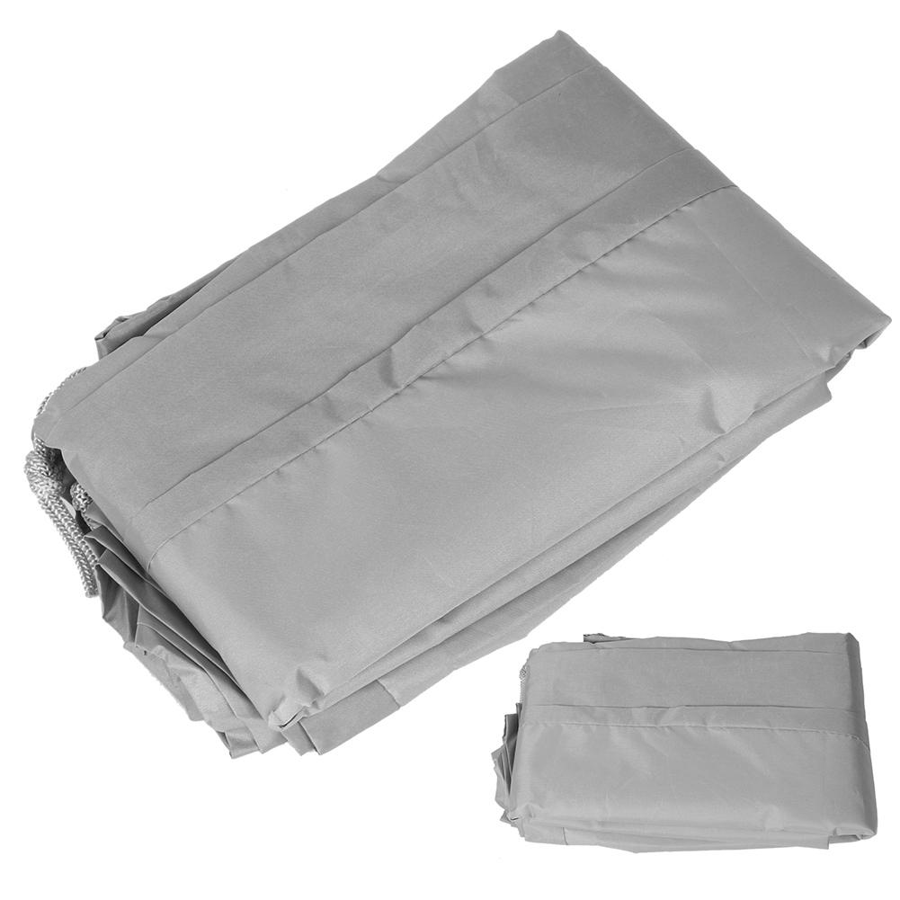 Waterproof Deck Box Cover Storage Box Rain Wind Snow Protection Cover UV Proof Heat Shield Outdoor Supplies