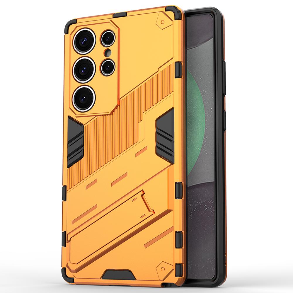 For Samsung Galaxy S25 Ultra Case PC+TPU Shockproof Phone Cover with Kickstand