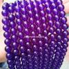 Natural Stone Sea Blue Chalcedony Beads Round Loose Spacer 6 8 10mm Pick Size For Jewelry Making Necklace Bracelet Accessory