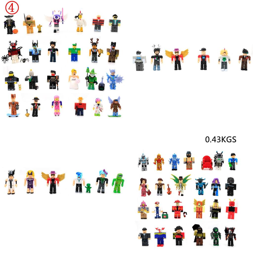 Živá kolekce 24 ks akčních figurek z her Roblox Perfektní jako dárek pro děti
