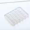 Flowers Nail Silicone Relief Flower Basket Shape Nail Art Mold 3D Nail Decoration Accessories Manicure Tool