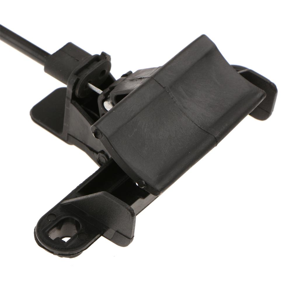 51237164798 Black Car Engine Hood Release Cable Wire Kit For BMW X5 2007-2014 1x