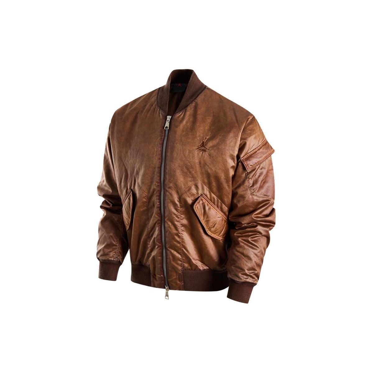 

New Jordan Jackets & Coats Men s Brown FN6544-231 M