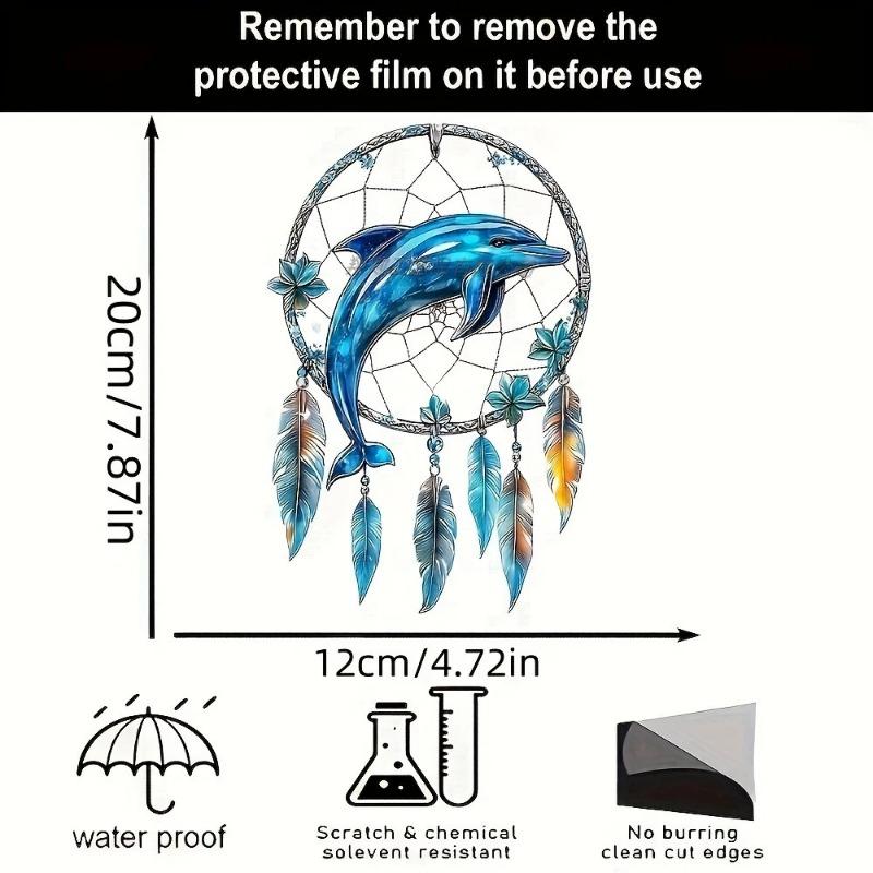 Acrylic Dream Catcher Series, Waterproof and Scratch-proof, Acrylic Indoor and Outdoor Atmosphere Decoration Pendant