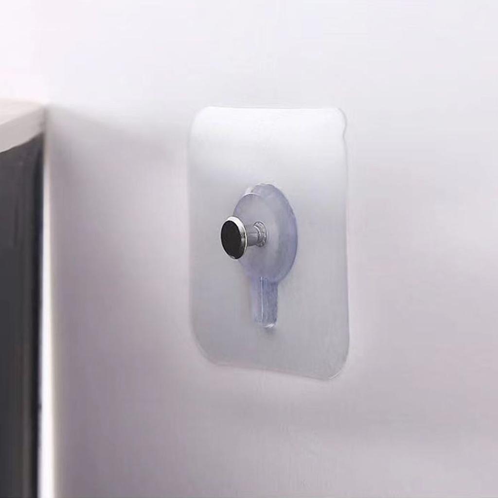 Transparent Wall Nail Traceless Wall Hangers Nail Free Adhesive for Mount Wall Shelf Picture Hanging Kitchen
