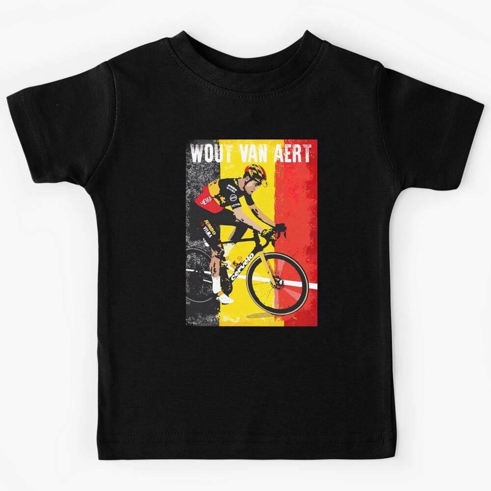 wout van aert art     Kids T-Shirt 170