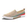 Fashion Male Shoes Soft Slip-On Sneakers Tennis Footwear New Casual Shoes Men Canvas Breathable Summer Outdoor Lafers Driving