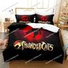 Thundercats Luxury Bedding Set Japan Anime Cartoon Duvet Cover Set Comforter Bedspread Twin Single Size Printed Home Textile
