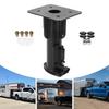 17" Adjustable Fifth (5th) Wheel For Camper RV Adapter Hitch To Gooseneck