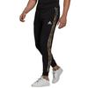 adidas Contrast Stripe Knit Joggers Men Bottoms Black H48439