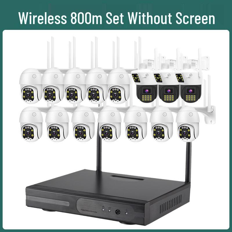 Wireless HD All-in-One Camera System for Home & Outdoor - No Wiring Needed