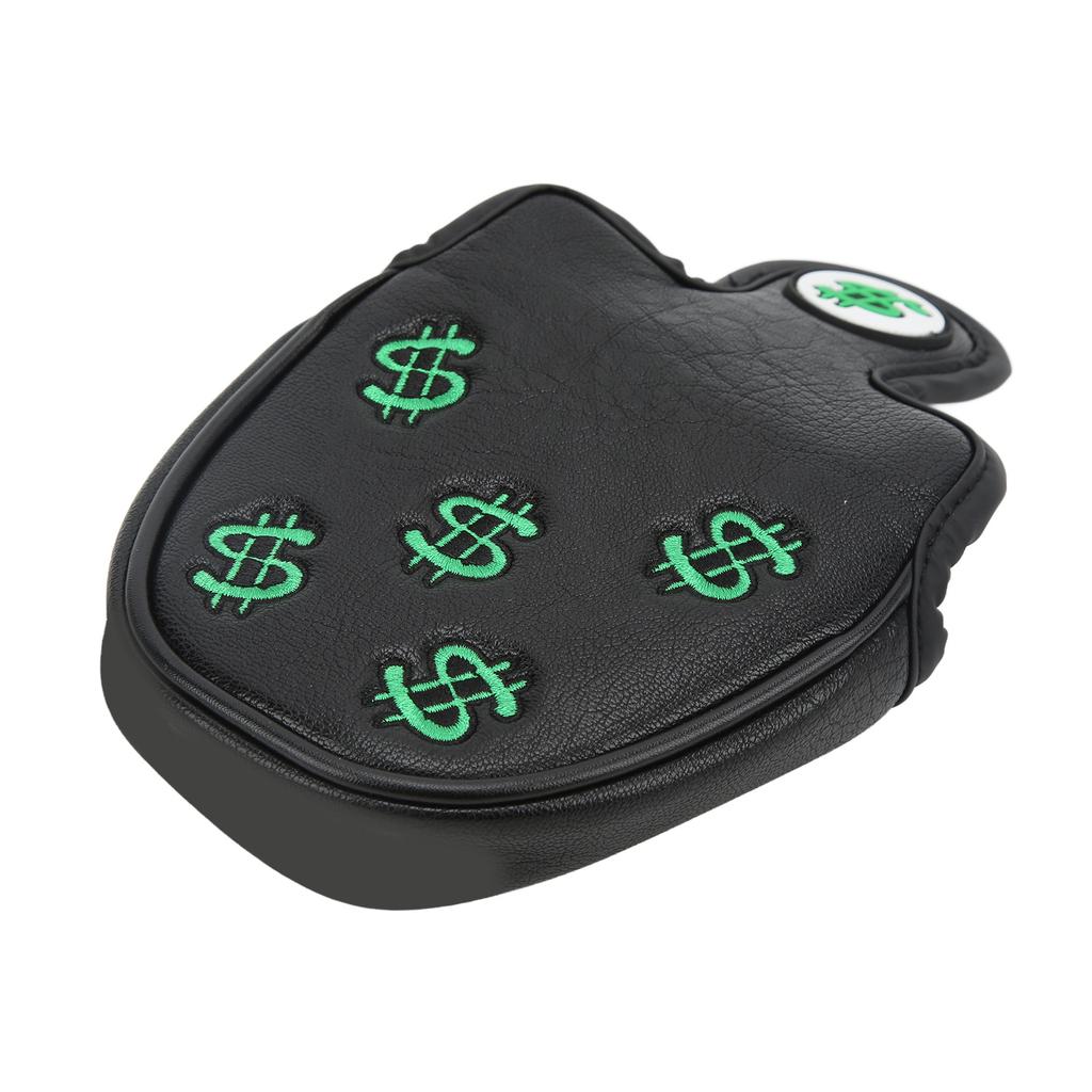Putter Head Covers PU Leather Waterproof Sunscreen Putter Headcover      or with Magnetic Closure