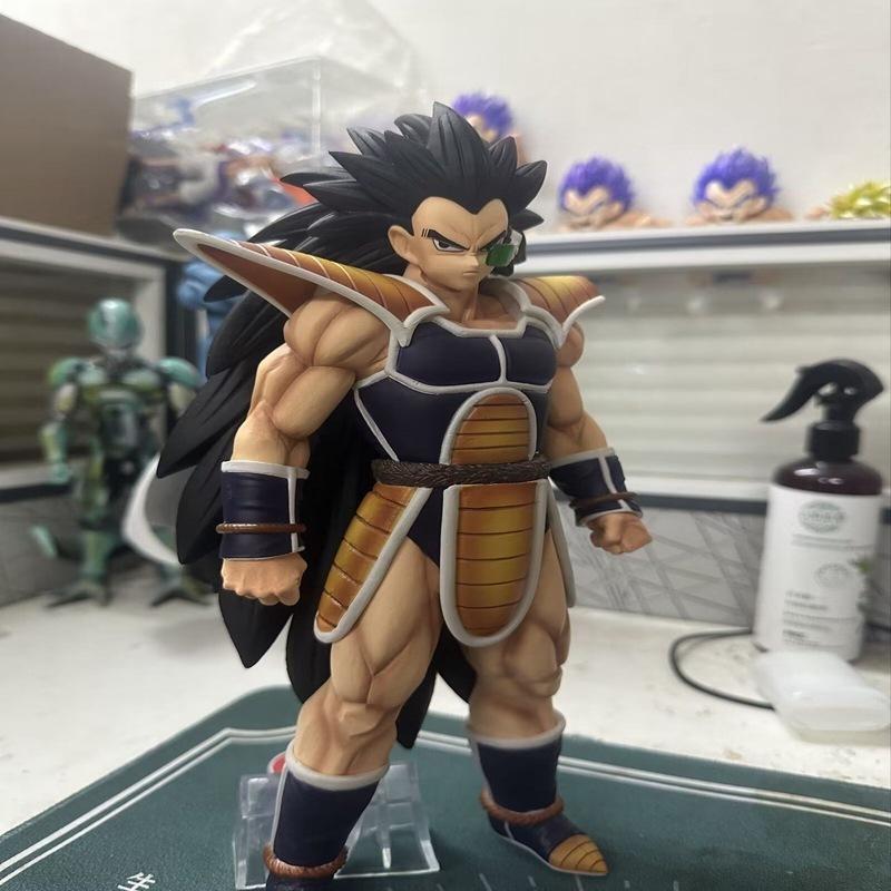 30cm Anime Dragon Ball Z Raditz GK Son Goku Brother Super Saiyan Action Figure Pvc Model Doll Collection Ornament Toys Gifts