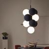 Wabi-Sabi Nordic Luxury Velvet Chandelier for Villa, Living Room, Bar, or Bedroom