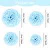 7.8inch Pom Pom Paper 0pcs Hanging Flowers Pom Pom Paper Balls Paper Poms
