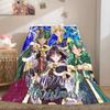 Japanese anime cute cartoon theme Sailor Moon Tsukino Usagi blanket suitable for home beds, sofa covers, office nap, outdoor warm blankets O8