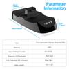 Controller Charging Charger Dock Station Wireless Controller, Dual Controller Charging Station Fit for Sony PS5 Controller with Type-C Charging Cable