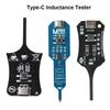 Type-C Inductance Tester Motherboard Coil Test Quick Fault Check Inductor Detector Tool Electromagnetic Induction Repair for PC
