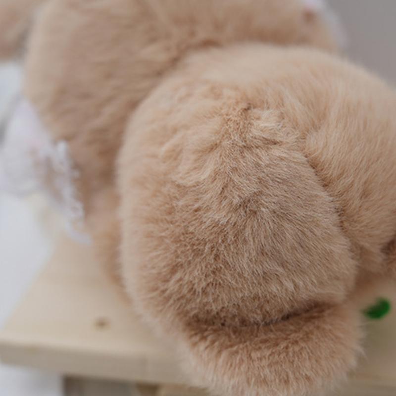 Kawaii Creative Hat Rabbit Plush Toy Keychain Cute Cartoon Rabbit Keychain Pendant  Backpack Decoration Birthday Gifts