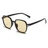 New European and American square large-frame sunglasses, women's sunscreen sunglasses, men's fashion UV-proof glasses