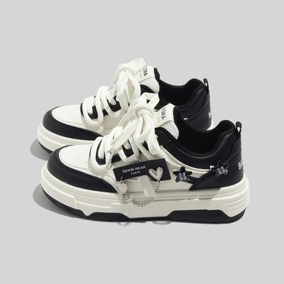 Women Casual Sneakers PU Leather Quality Breathable Comfortable Outdoor Footwear Woman Spring Autumn Tenis Platform Shoes