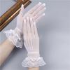 Explosive Fishing Net Lace Gloves High Elasticity Hollow Hot-selling Models Light and Breathable Simple