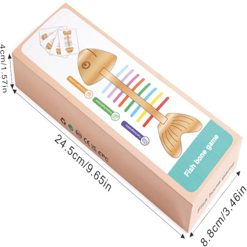 Montessori Color Matching Sensory Toys Wooden Balance Stick Fine Training Game Puzzle Toy For Boys Girls Birthday  Gift