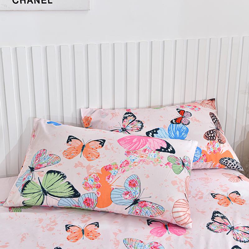 2 Piece Simple Style Pillow Case Cover Plain Dyed   Pillowcase Polyester Pillow Cases For Kids Adults 48cm*74cm48