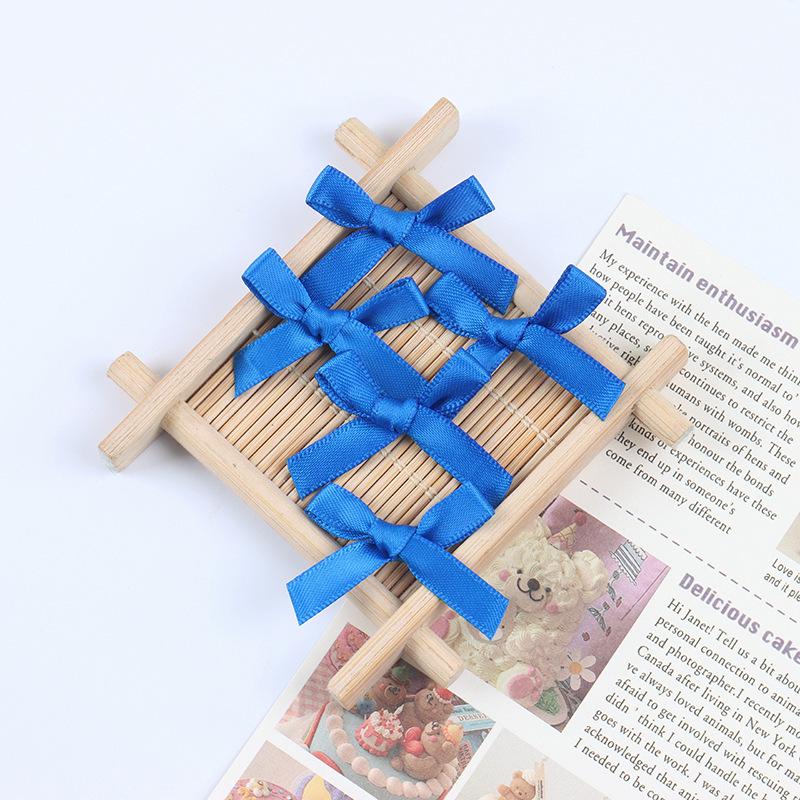 0.6CM Polyester Ribbon Bow - Small Bow Accessories