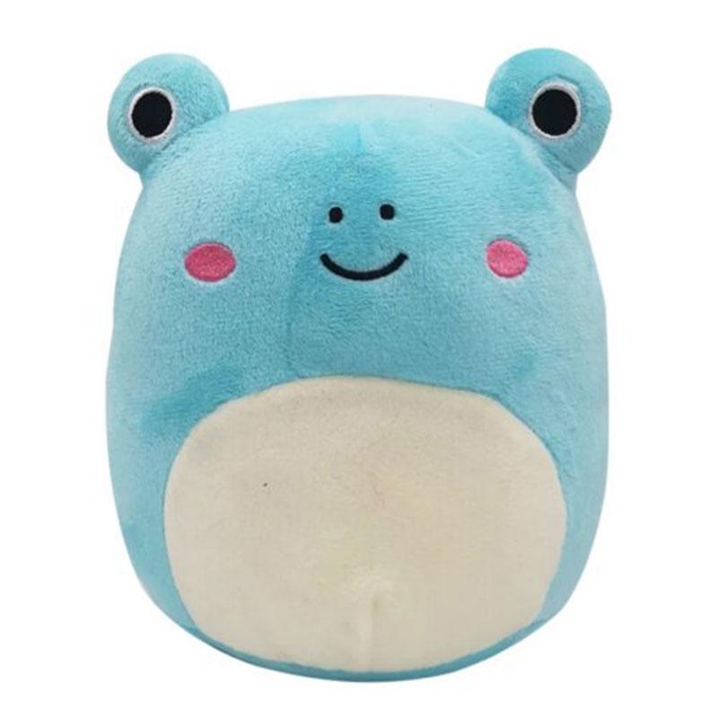 

Мягкая плюшевая игрушка Squishmallows Мультяшная Саламандра Мягкая кукла Динозавр Подарок для девочек 20 см Frog,20cm/7.87in