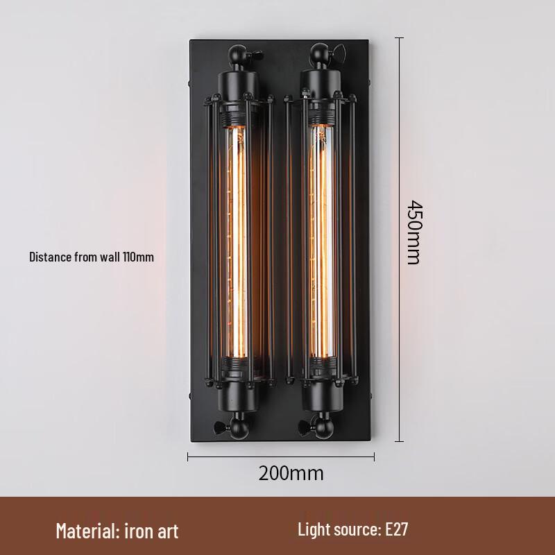 

Dream Bubble Retro Industrial Wall Lamp