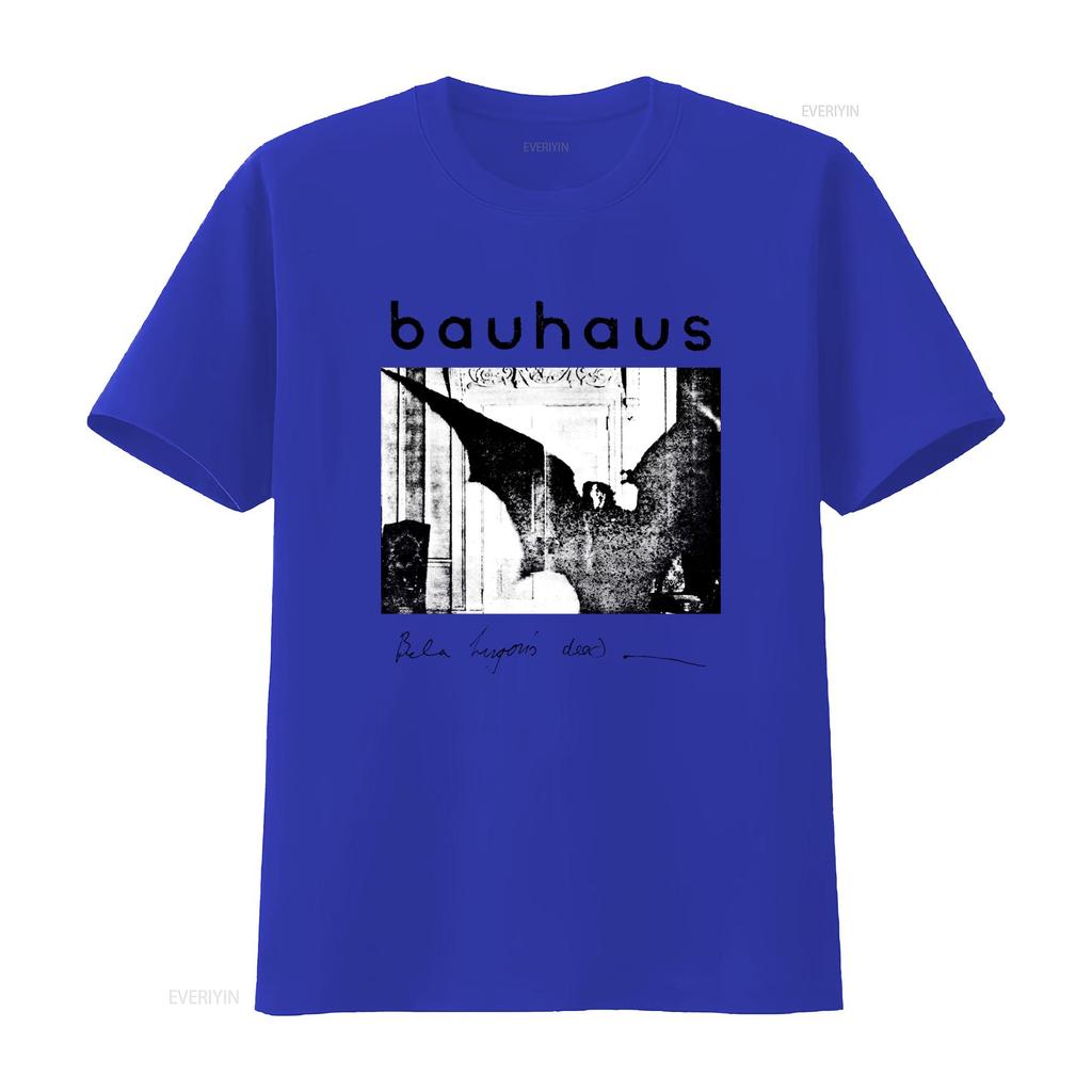 Bauhaus Bela Lugosi Dead T Shirt Cotton White for Men Sizes S To 5XL Vintage Washed Stretched Top For Everyday Wear Homme