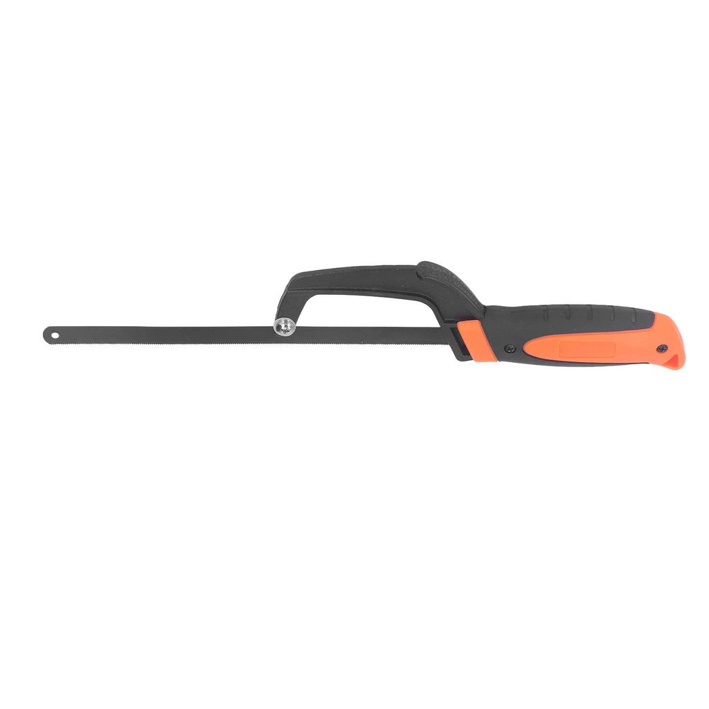 Mini Bügelsäge Rahmen Verstellbar Kompakt Hand Bügelsäge Aluminiumlegierung Rahmen mit Sägeblatt