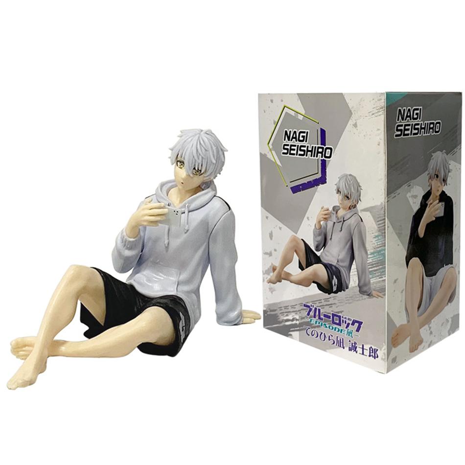 Аніме 8.5см Megahouse Blue Lock Нагі Сейсіро GEM Аніме Фігурка ПВХ Мила Настільна Прикраса Модель Іграшки Дитячі Різдвяні Подарунки