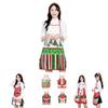 Festive Christmas Apron With Beautiful Snowman Design For Holiday Party Decor