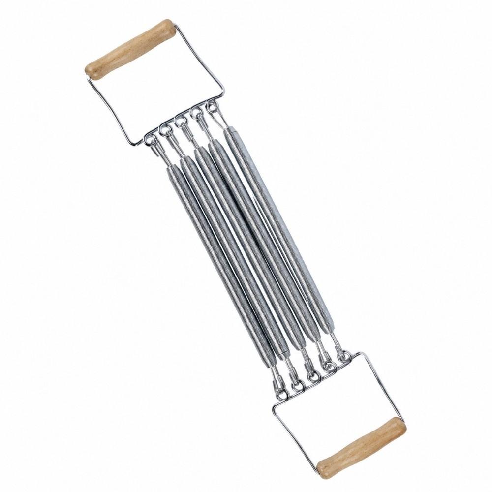 Spring Steel Construction Chest Expander Removable Springs Strength Trainer Upper Body Training