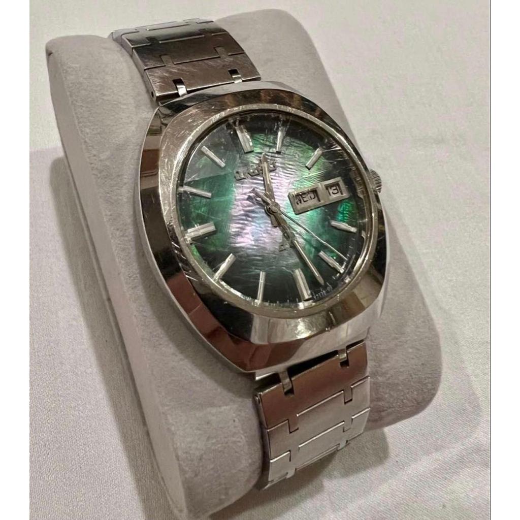 Used ORIENT Chrono Ace Mexican 27 Stones 9-sided Cut Glass