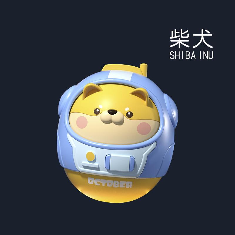 

Большая игрушка-неваляшка для младенцев 6 месяцев, для детей, для раннего развития, для детей от 0 до 1 года, успокаивающая детская погремушка синий