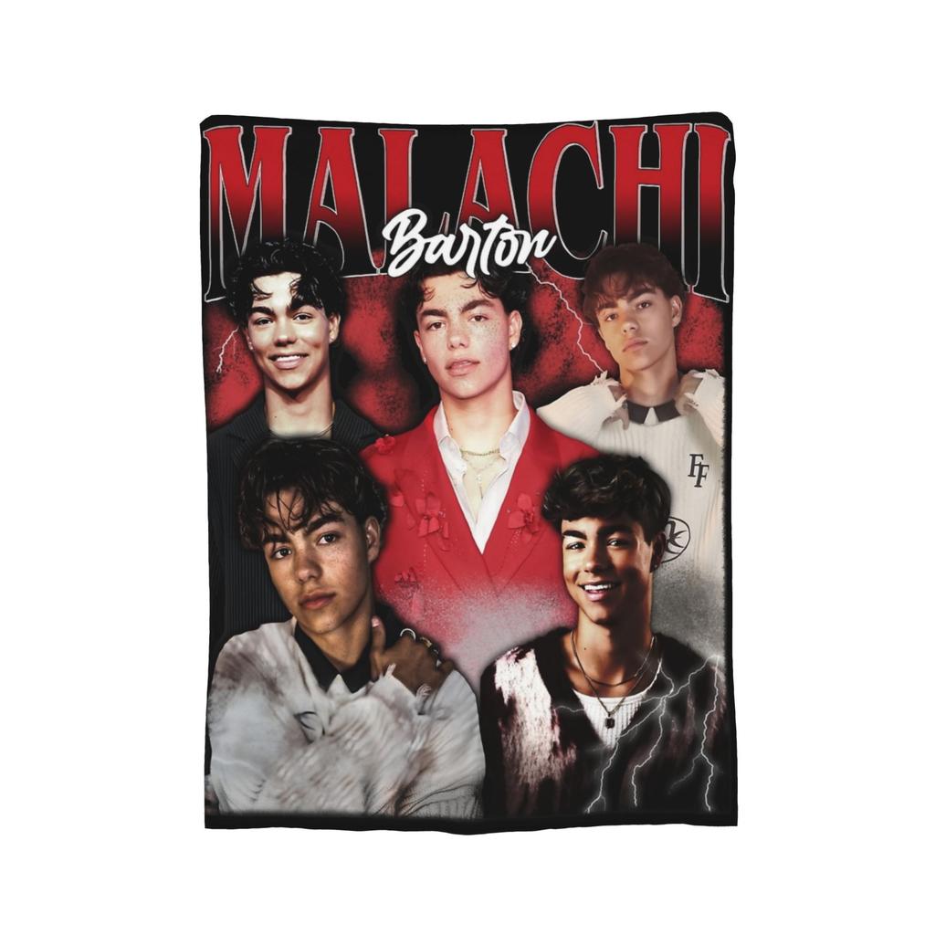 Zombies 4 Vintage Malachi Barton Blanket Flannel Lightweight Throw Blanket for Bedding Couch Bed Rug