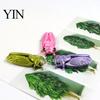 Desktop Insect Ornament 3D Printed Cicada Figurine, Realistic Model with Movable Shape Decor Joints, Stress Relief Fidget Toy for Kids Adults Colorful